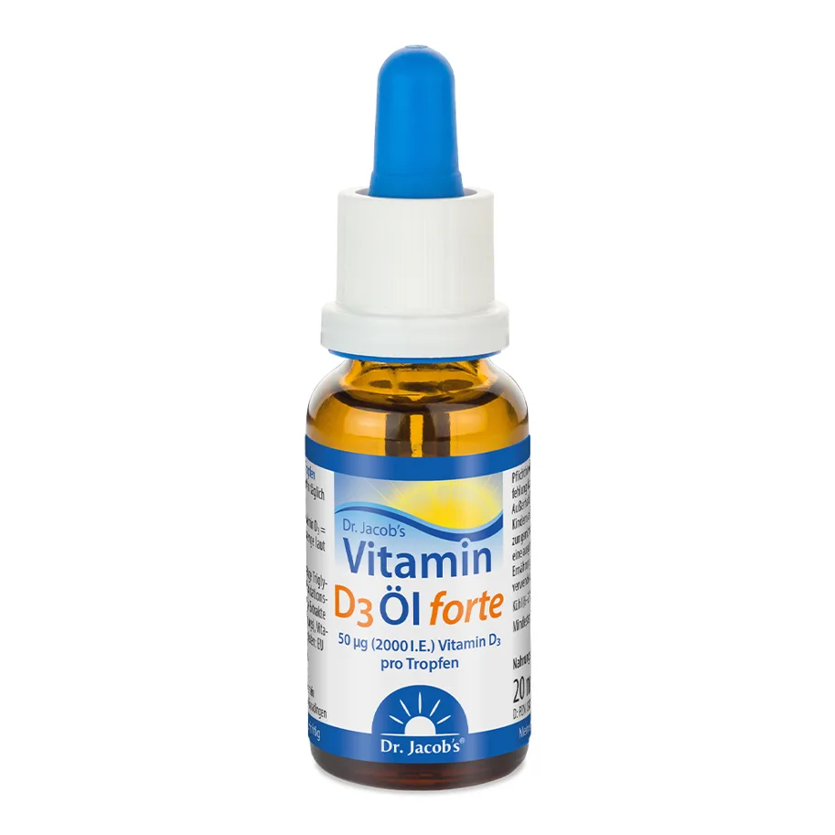 Dr. Jacob's Vitamin D3 Öl forte 20 ml