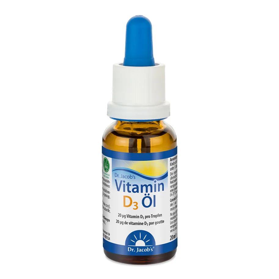 Dr. Jacob's Vitamin D3 Öl 20 ml