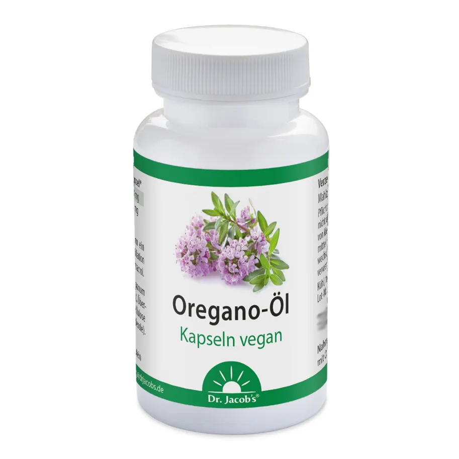Oregano-Öl Kapseln vegan