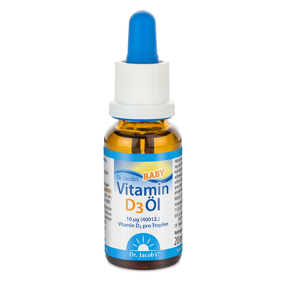 Dr. Jacob's Vitamin D3 Öl Baby 20 ml
